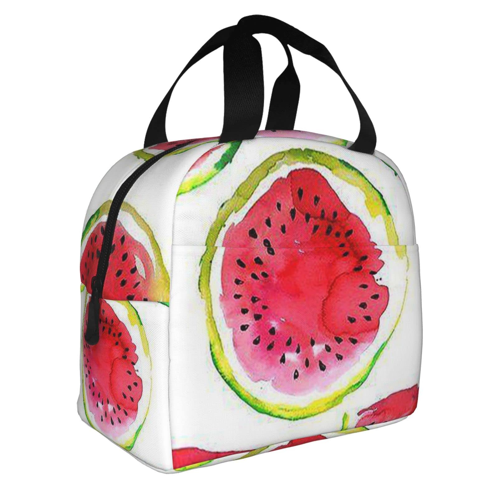 Amazon｜夏のフルーツスイカ ランチバッグ ランチトートバッグ お弁当
